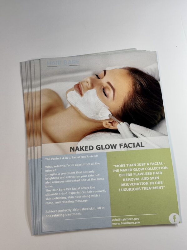 Naked Glow Flyer - 25 Prints